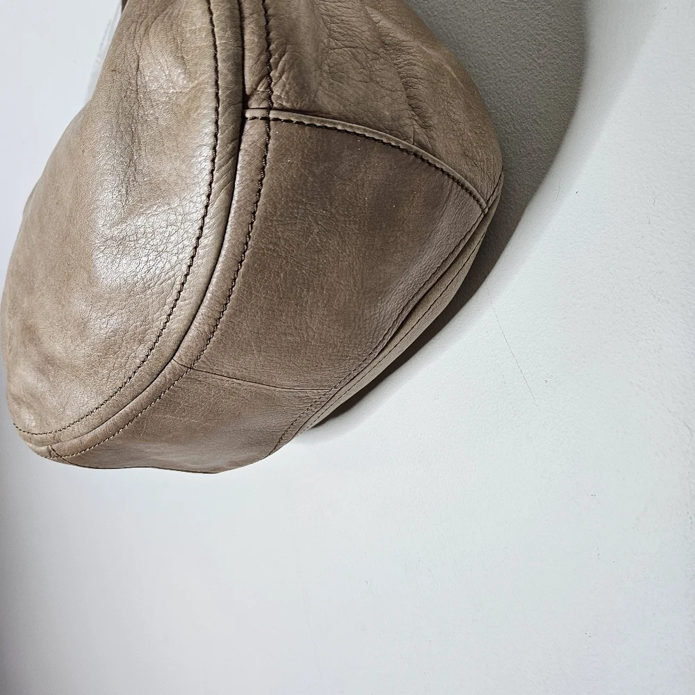 J. Crew Everyday Hobo Bag Camel Leather Slouchy Tassels